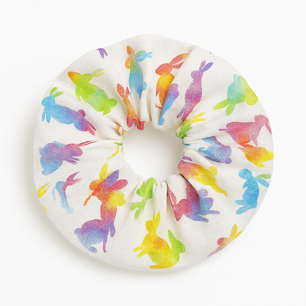 Easter Bunny Scrunchie