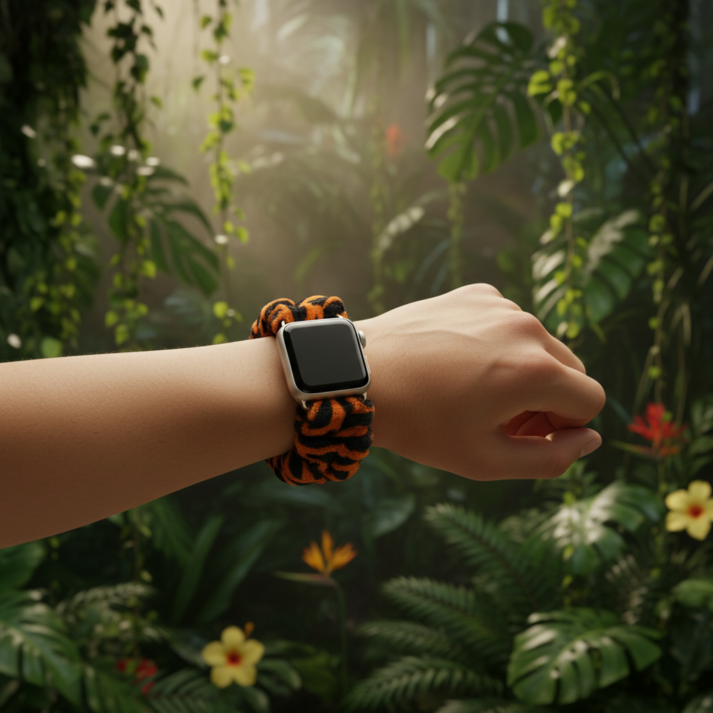 Apple Watch Scrunchie Band "Wildlife Collection"