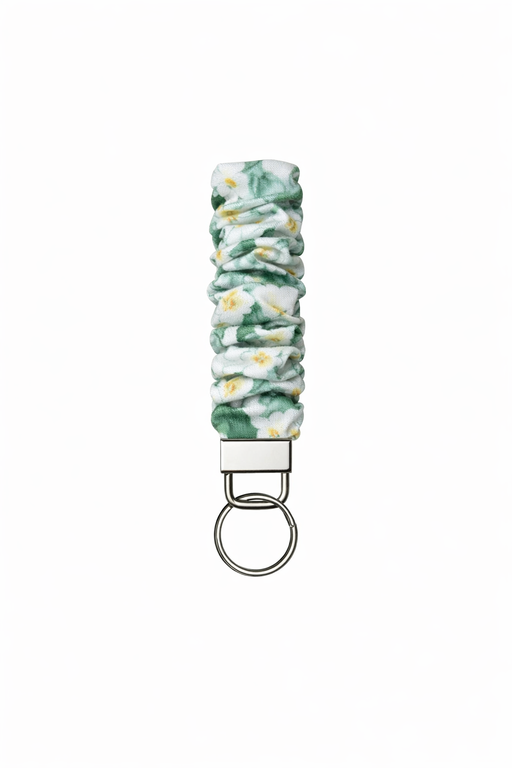 Floral Scrunchies Key Fob Done