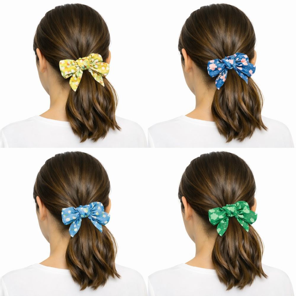 Scarf Scrunchies done