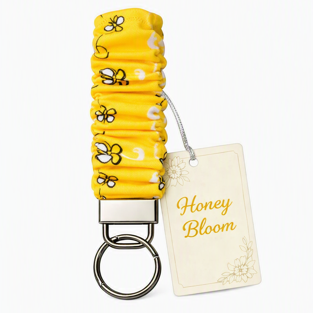 Scrunchie Key Fobs