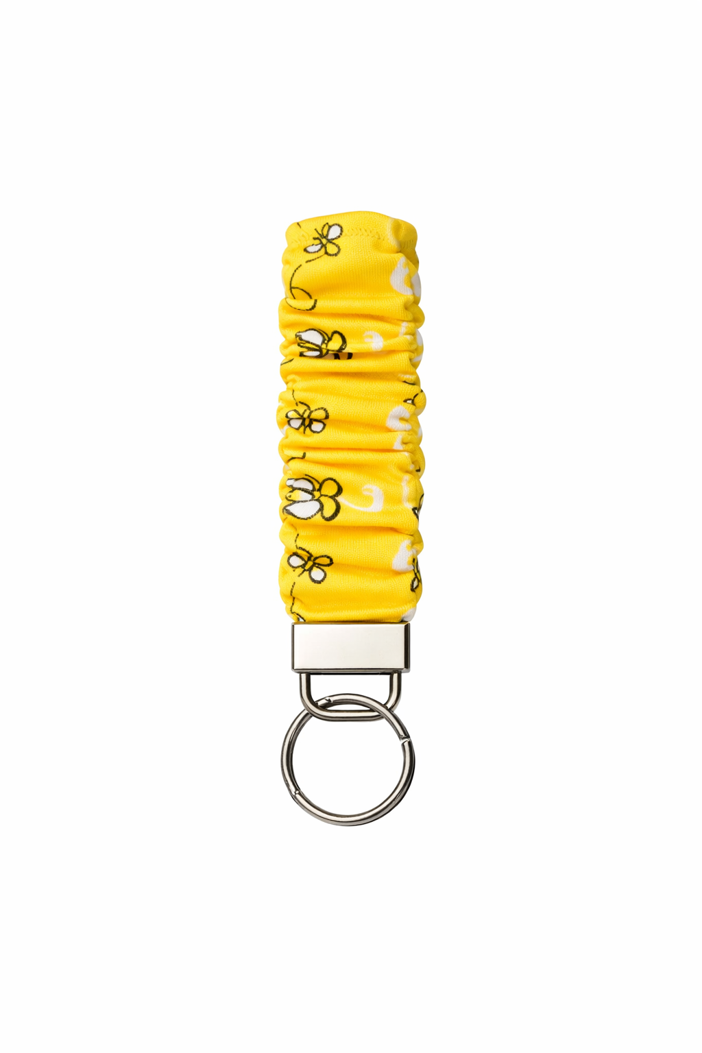 Bee Bliss Scrunchie Key Fob Done