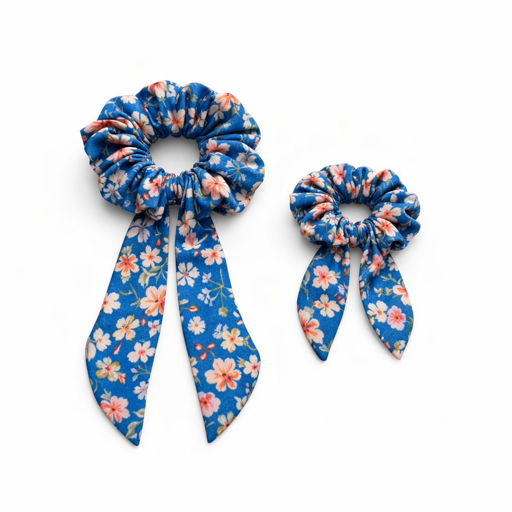 Scarf Scrunchies done