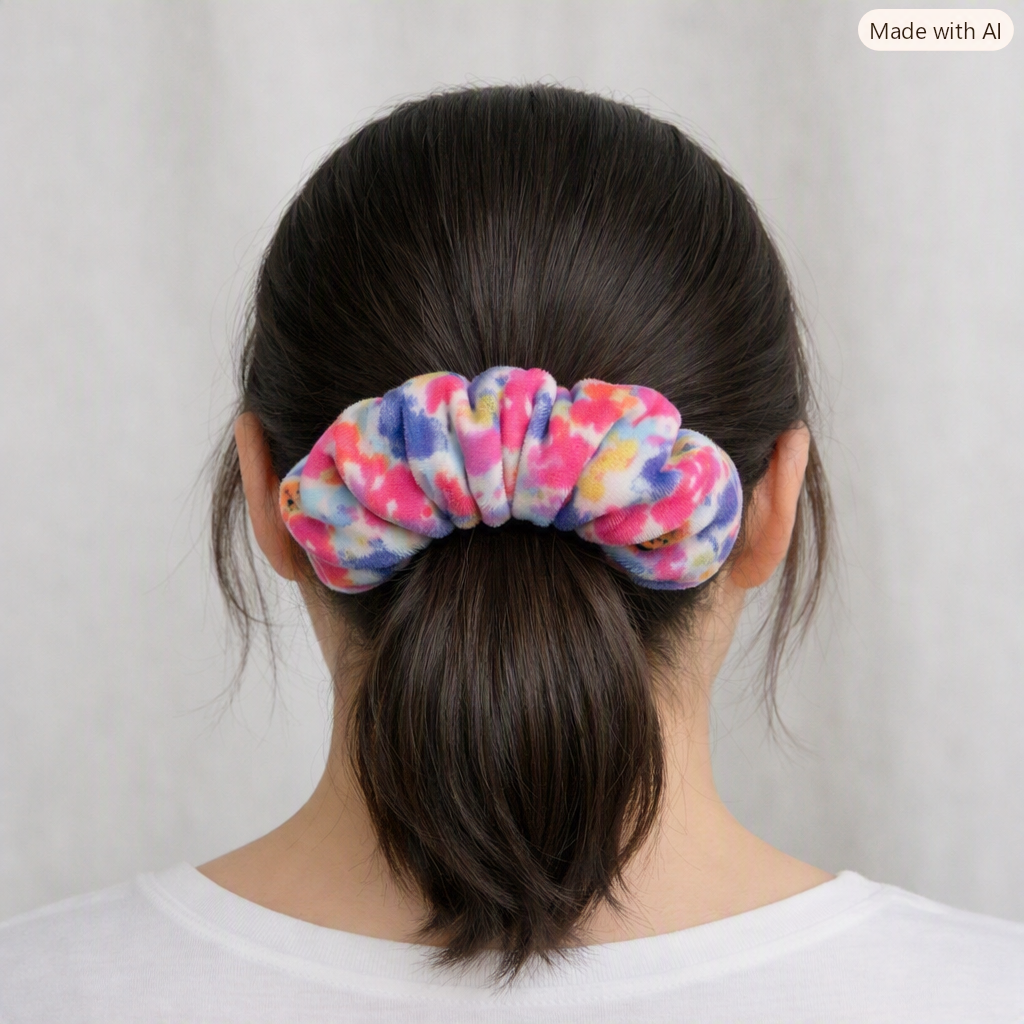 XXL Scrunchies "Floral Collection" Hair ties