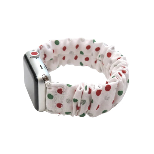 Apple Watch Scrunchie Band Christmas Collection Custom made to Fit your Wrist