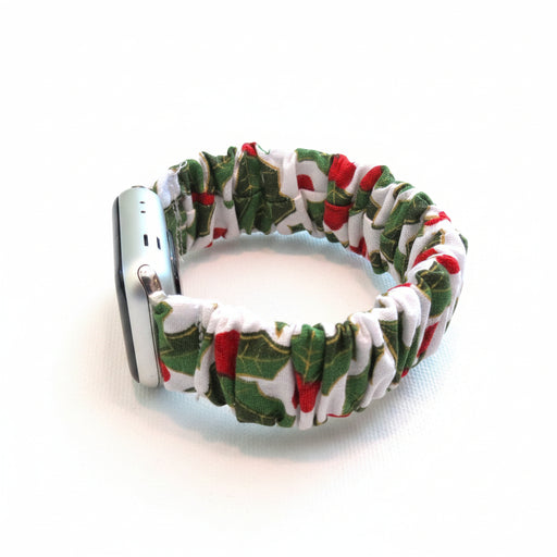 Apple Watch Scrunchie Band Christmas Collection Custom made to Fit your Wrist