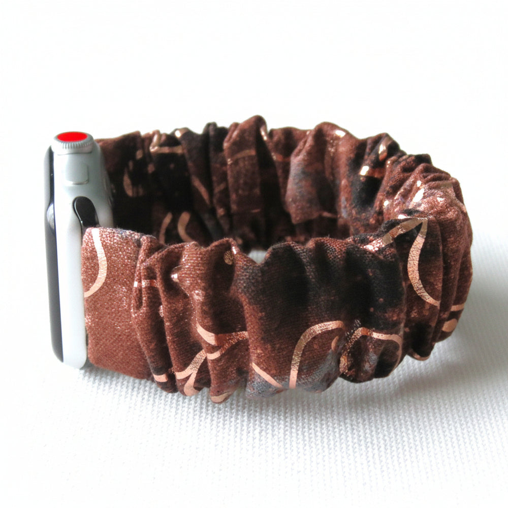 Scrunchie Apple Watch Band Fall/Autumn Collection Custom Fit to Size Wrist