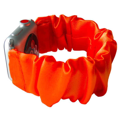 Apple Watch  Scrunchies Band  "Satin and Silk Collection" Custom fit Size