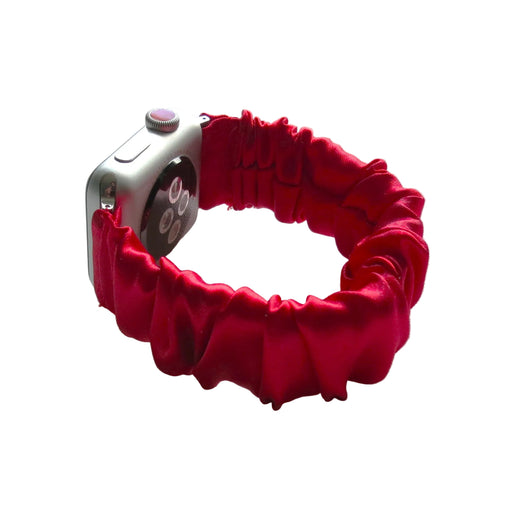 Apple Watch  Scrunchies Band  "Satin and Silk Collection" Custom fit Size