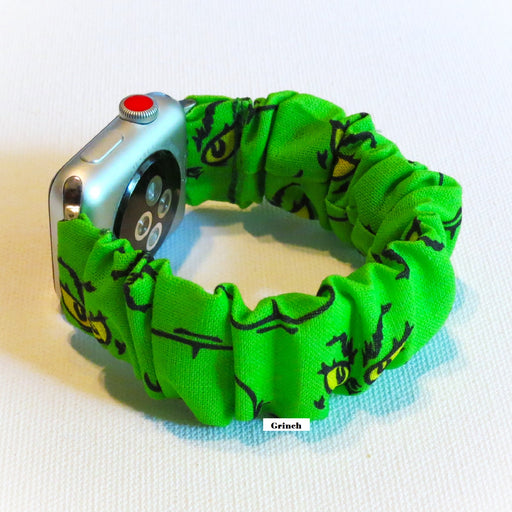 Apple Watch Scrunchie Band Christmas Collection Custom made to Fit your Wrist