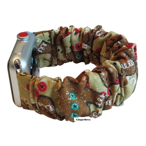 Apple Watch Scrunchie Band Christmas Collection Custom made to Fit your Wrist