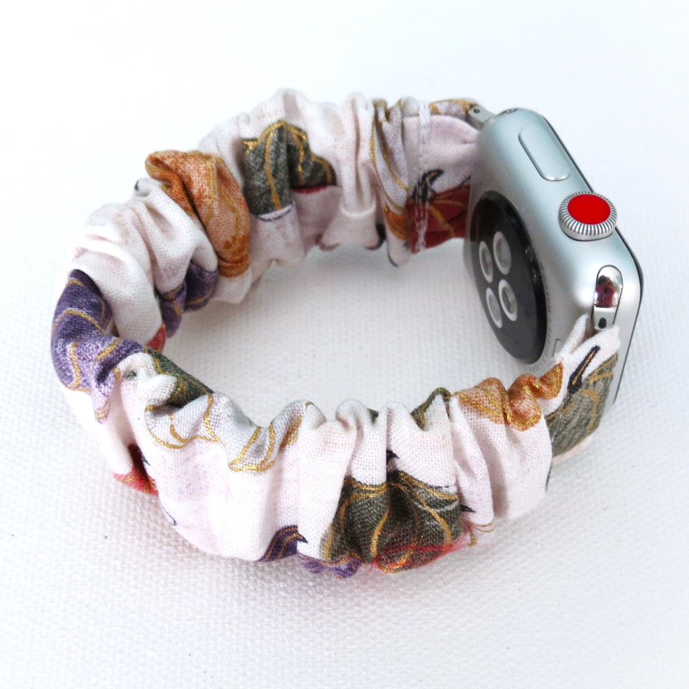 Scrunchie Apple Watch Band Fall/Autumn Collection Custom Fit to Size Wrist