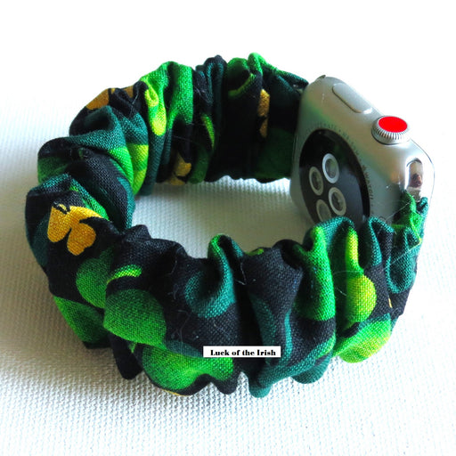 Scrunchie Apple Watch Band  "St. Patrick Day Collection" Waych band