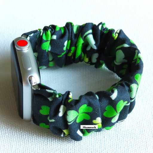 Scrunchie Apple Watch Band  "St. Patrick Day Collection" Waych band