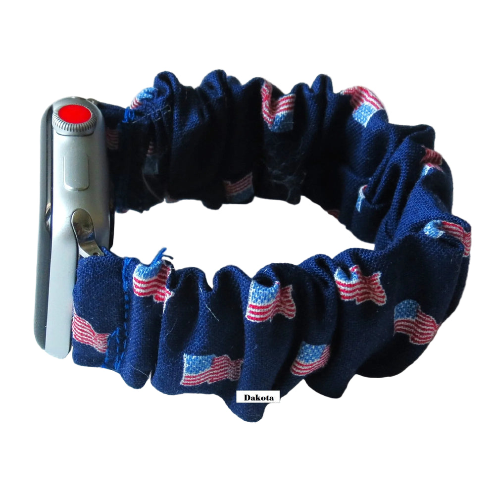 Apple Watch Scrunchie Band " July 4th Collection" Smart Watch Band