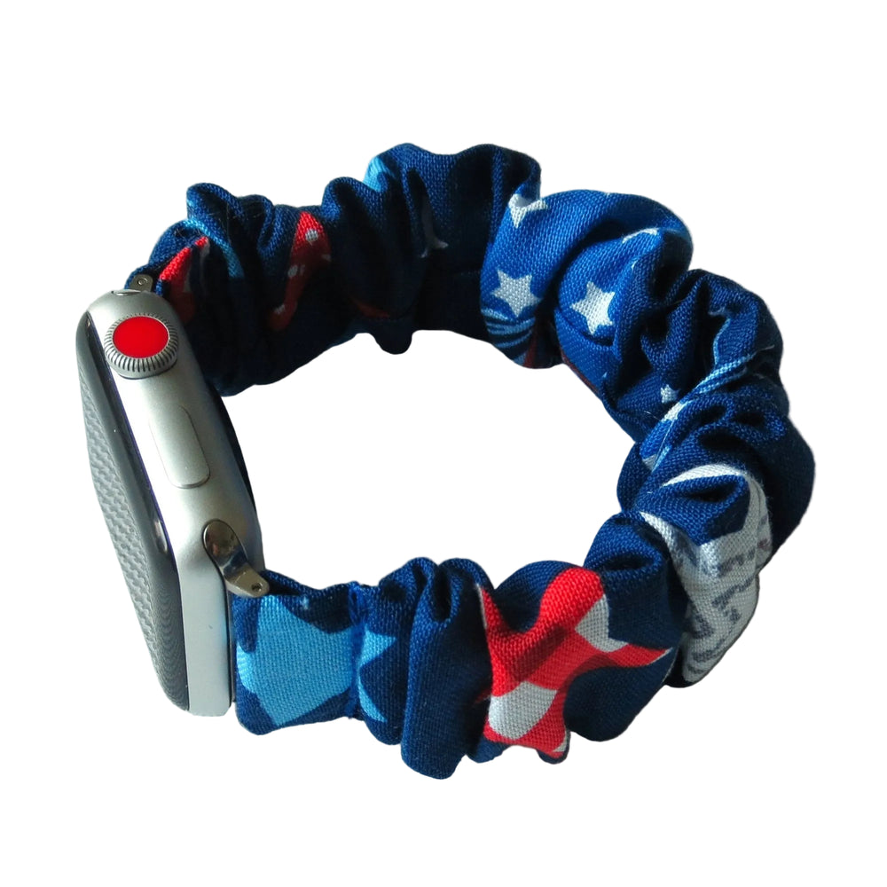 Apple Watch Scrunchie Band " July 4th Collection" Smart Watch Band