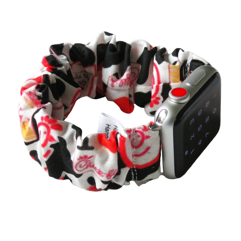 Apple Watch Scrunchie Wrist Band  "People Favorites Collection" Custom Fit Size Band