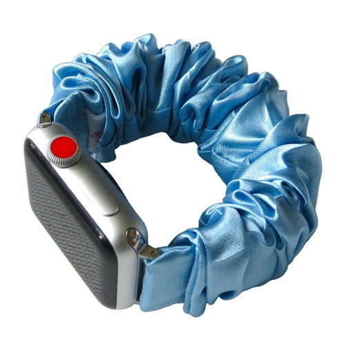Apple Watch  Scrunchies Band  "Satin and Silk Collection" Custom fit Size