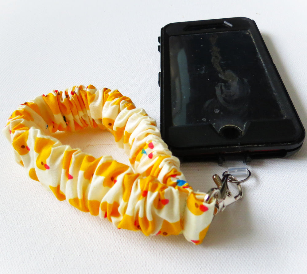 Universal Smart Phone Scrunchie Wristlet Strap