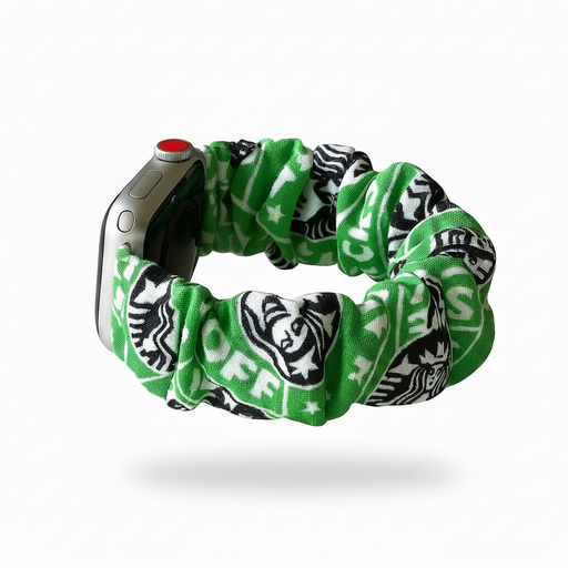 Apple Watch Scrunchie Wrist Band  "People Favorites Collection" Custom Fit Size Band